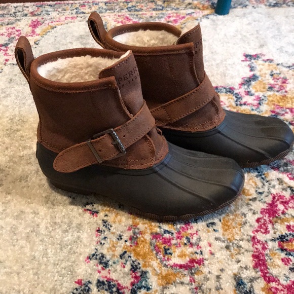 sperry top sider rip water snow boot